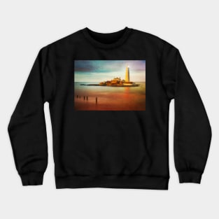 St Marys Lighthouse Crewneck Sweatshirt